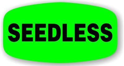 Seedless Dayglo Label