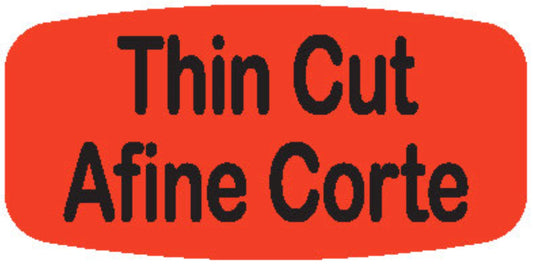 Thin Cut / Afine Corte Label