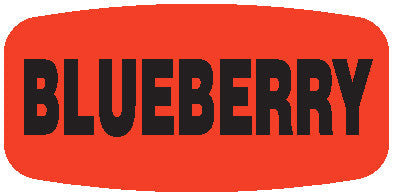 Blueberry DayGlo Label - 10 MIN