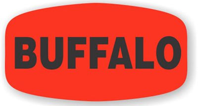 Buffalo DayGlo Label