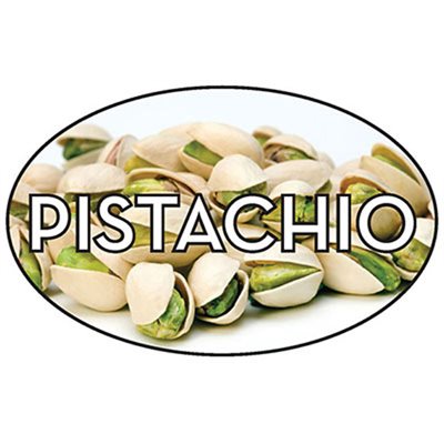 Pistachio Bakery Flavor Labels, Pistachio Flavor Stickers