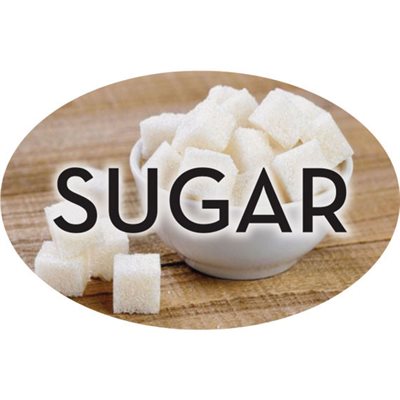 Sugar Flavor Labels, Sugar Flavor Stickers