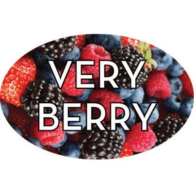 Very Berry Flavor Labels, Very Berry Flavor Stickers