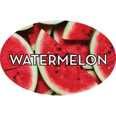 Watermelon Flavor Labels, Watermelon Flavor Stickers