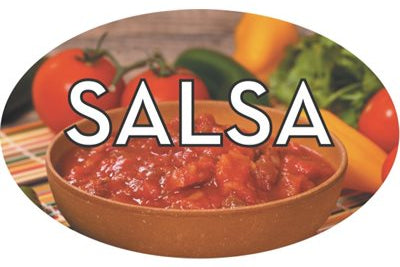 Salsa Flavor Labels