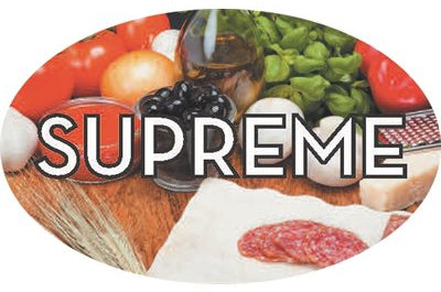 Supreme Flavor Label