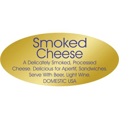Smoked Cheese Labels