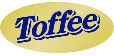 Toffee Foil Label
