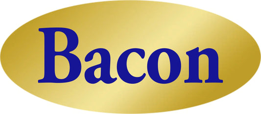Bacon Gold Foil Label
