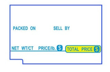 TEC SL66-30/SL-6600 Non-UPC 30mm Labels