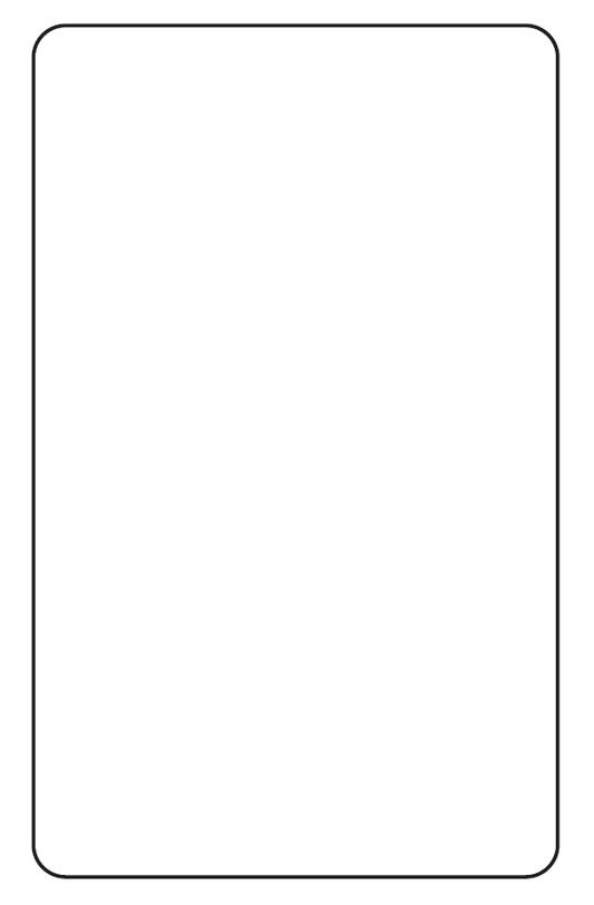 Mettler Toledo 2.625" x 4.25" Blank Scale Labels