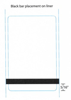 Hobart Quantum 2.25" x 3.5" Blank Scale Labels - TAMPERPROOF - 10 MIN