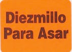 Diezmillo Para Asar Label - 20 MIN