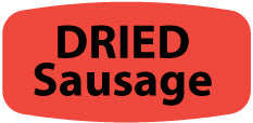 Dried Sausage Labels, Dried Sausage Stickers