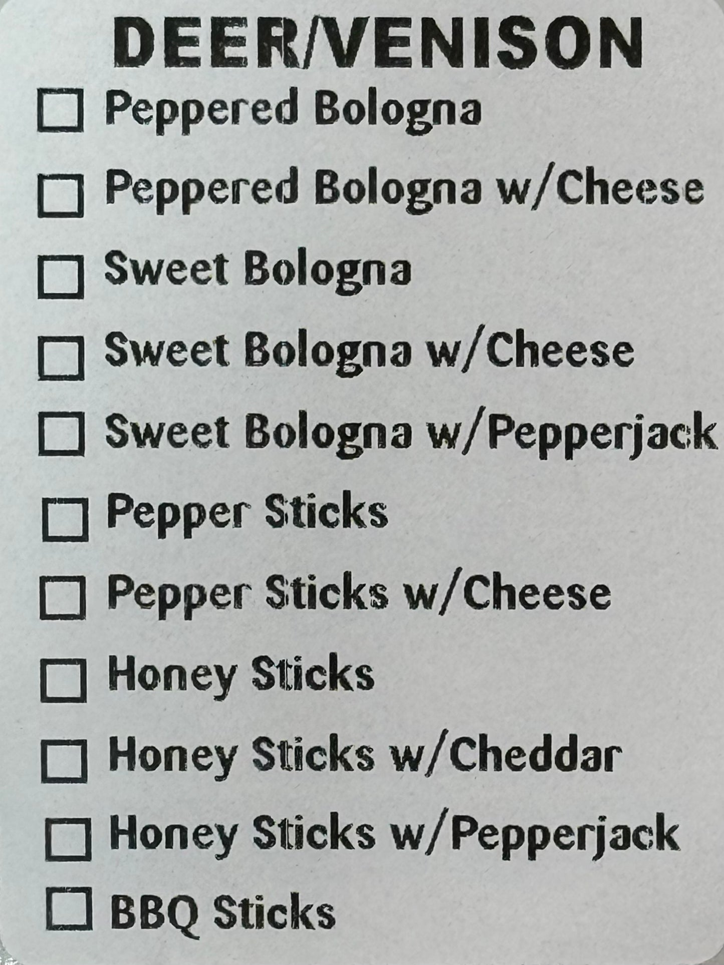 The Chop Shop Custom Labels