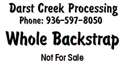 Darst Creek Custom Labels