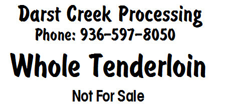 Darst Creek Custom Labels