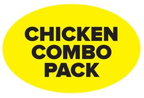 Chicken Combo Pack Label