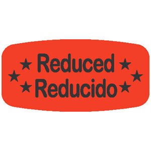 Reduced - Reducido Label