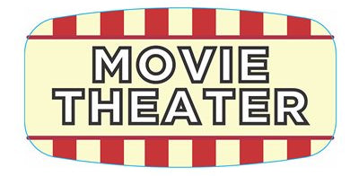 Movie Theater Mini Flavor Label