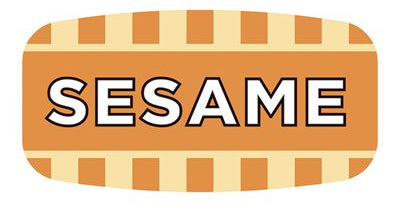 Sesame Mini Flavor Label
