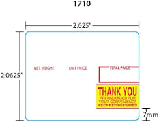 Mettler Toledo 325/UCST UL Scale Labels