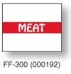 MEAT Red Price Gun Labels FF-300 for Monarch Model 1136
