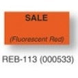 SALE Red Price Gun Labels REB-113 for Monarch Model 1110