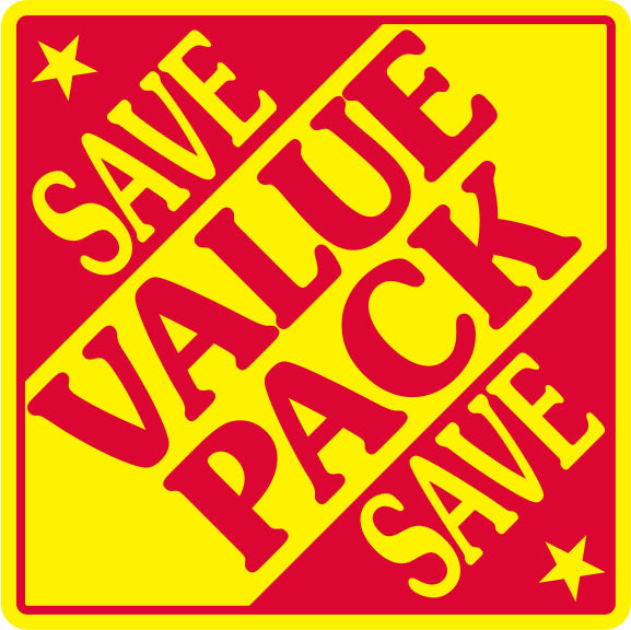 Value Pack Save Labels, Stickers