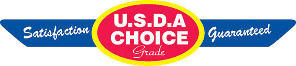 USDA Choice Grade Corner Ribbon Labels, Stickers