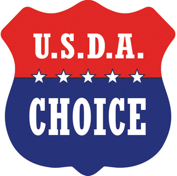 USDA Choice Beef Shield Labels, USDA Choice Beef Stickers