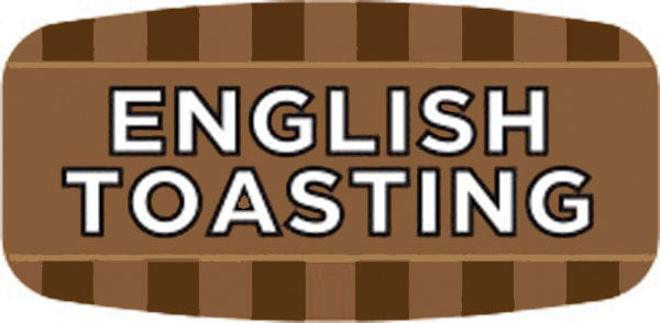English Toasting Flavor Labels, English Toasting Flavor Stickers
