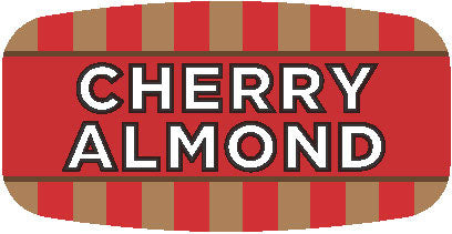 Cherry Almond Flavor Labels, Cherry Almond Flavor Stickers