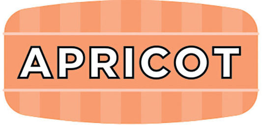 Apricot Flavor Labels, Apricot Flavor Stickers