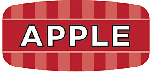 Apple Flavor Labels, Apple Flavor Stickers
