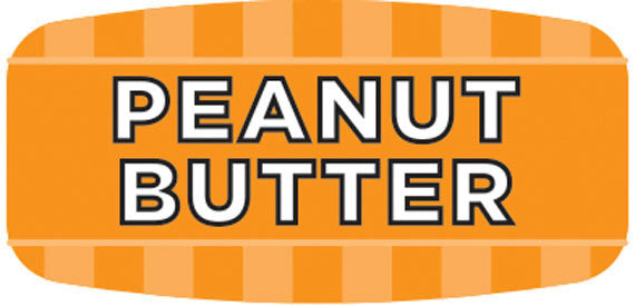 Peanut Butter Flavor Labels, Peanut Butter Flavor Stickers
