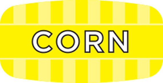 Corn Flavor Labels, Corn Flavor Stickers