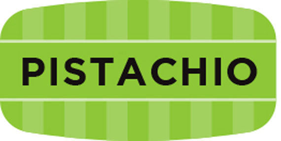 Pistachio Bakery Flavor Labels, Pistachio Flavor Stickers