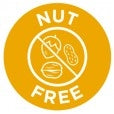 Nut Free 1" Circle Labels, Nut Free Stickers