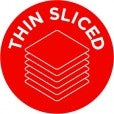 Thin Sliced 1" Circle Labels, Thin Sliced Stickers