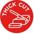 Thick Cut 1" Circle Labels, Thick Cut Stickers