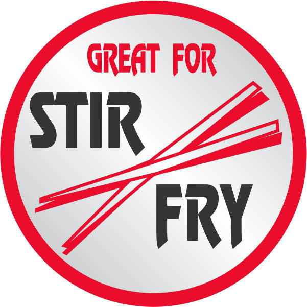 Great For Stir Fry Foil Labels, Stir Fry Stickers