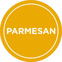 Parmesan Flavor Labels, Parmesan Flavor Stickers