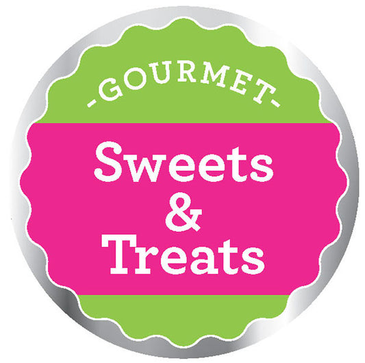 Gourmet Sweets & Treats Labels, Gourmet Sweets & Treats Stickers