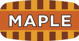Maple Flavor Labels, Maple Flavor Stickers