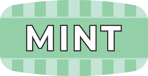 Mint Flavor Labels, Mint Flavor Stickers