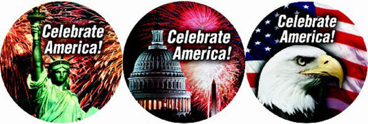 Celebrate America Patriotic Labels