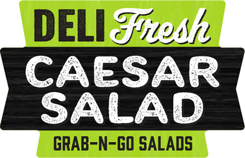 Deli Fresh Caesar Salad Labels, Caesar Salad Stickers