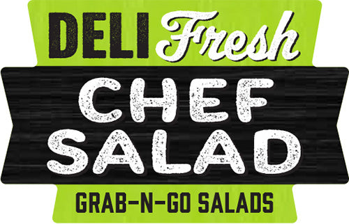 Deli Fresh Chef Salad Labels, Chef Salad Stickers