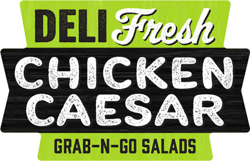 Deli Fresh Chicken Caesar Salad Labels, Stickers
